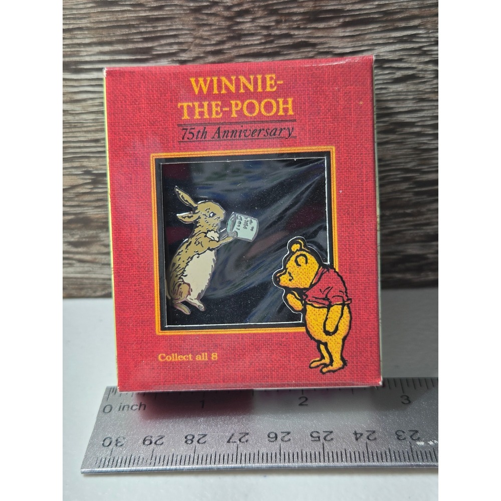 Disney‎ Winnie The Pooh 75th Anniversary Rabbit Pin Limited Edition 5000 Boxed